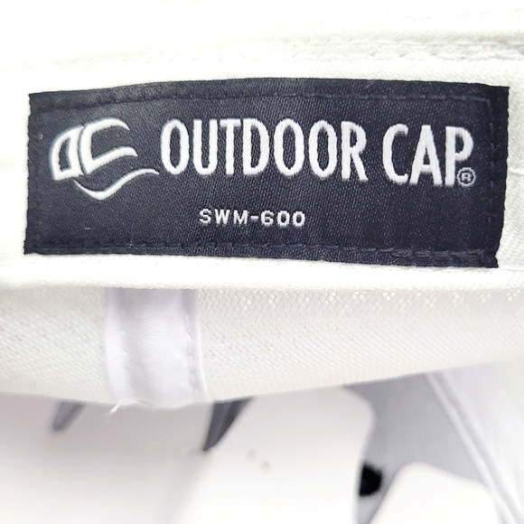 Outdoor Cap Black & White Soft Mesh Nitro Gear & Axle Baseball Hat/Cap - Picture 8 of 8